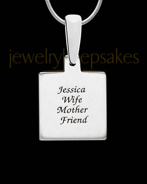 Solid 14K White Gold Bashful Ash Jewelry