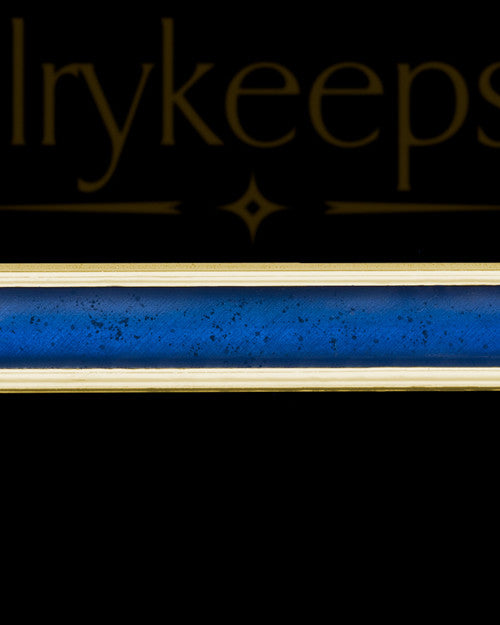 Solid 14K Gold Blue Beaming Ash Jewelry