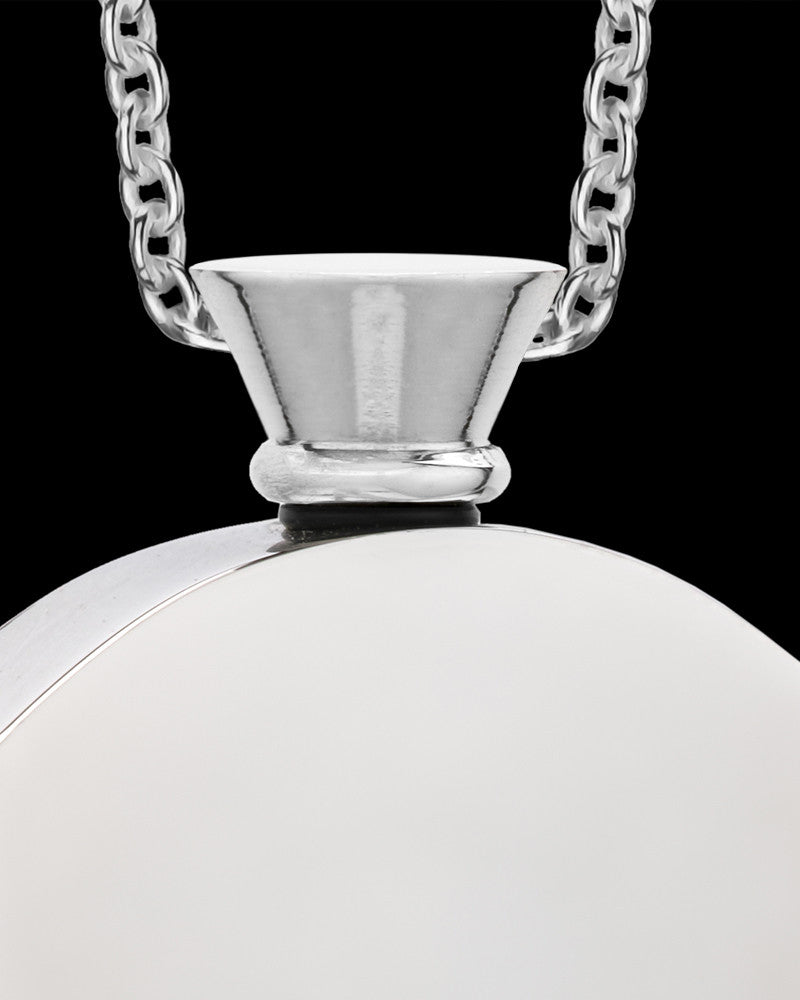 Men's Stainless Steel Stunning Rectangle Urn Pendant
