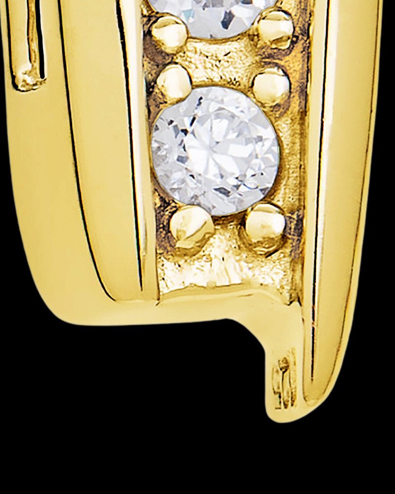 Gold Plated Vigilance Cremation Urn Pendant