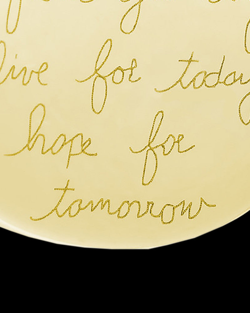 Gold Plated Ambition Permanently Sealed Waterproof Cremation Pendant
