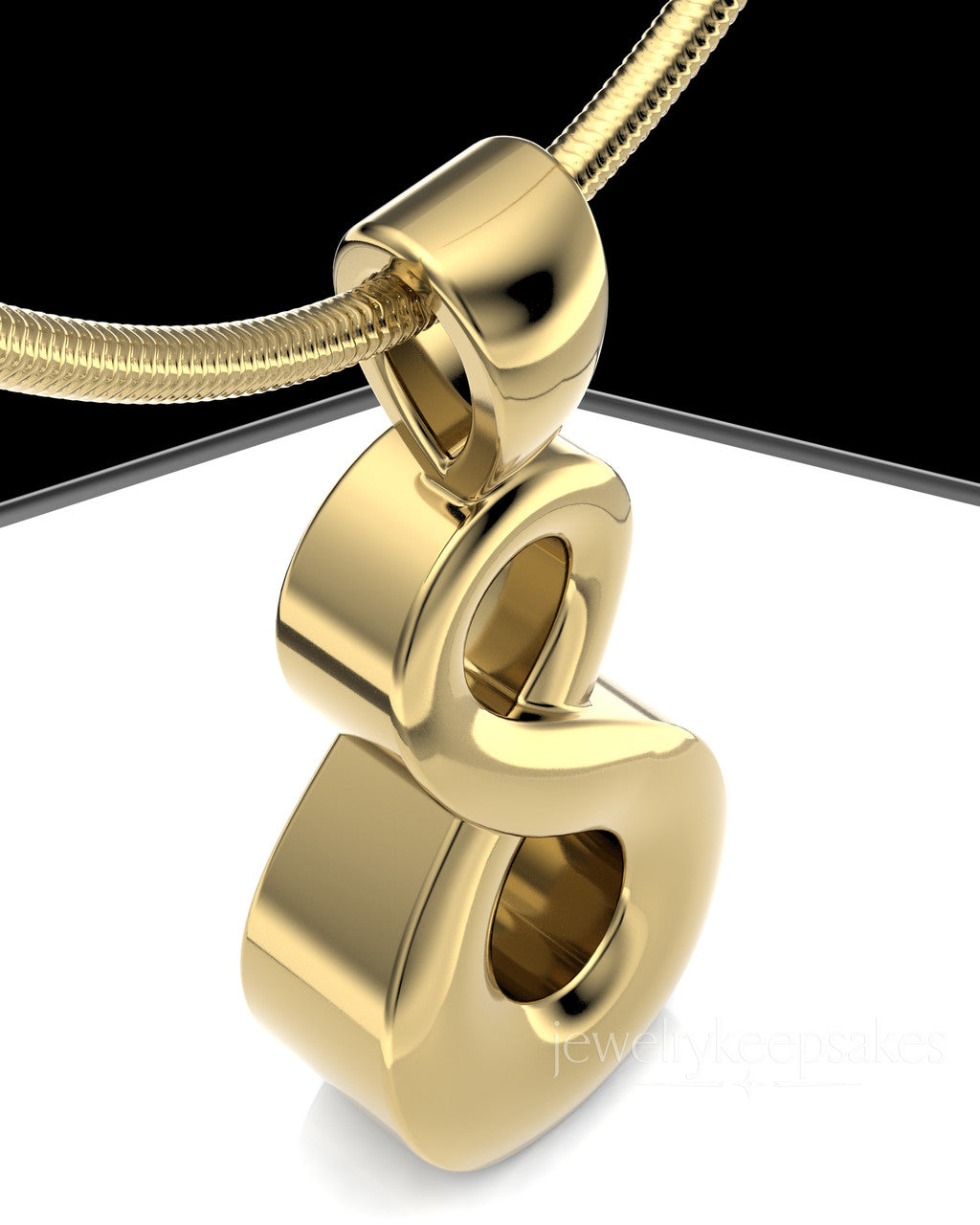 Gold Plated Perpetual Love Permanently Sealed Waterproof Jewelry