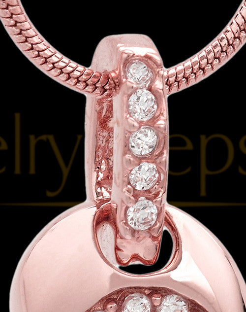 Rose Gold Plated Tenderness Keepsake Jewelry