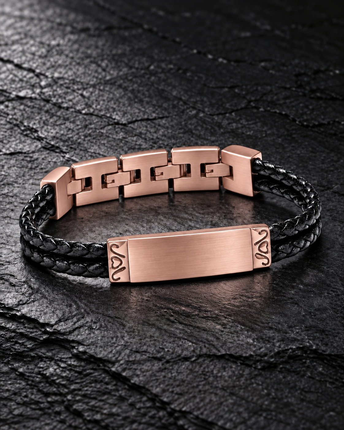 Rose Gold Plated Remember Me Bracelet Keepsake Jewelry