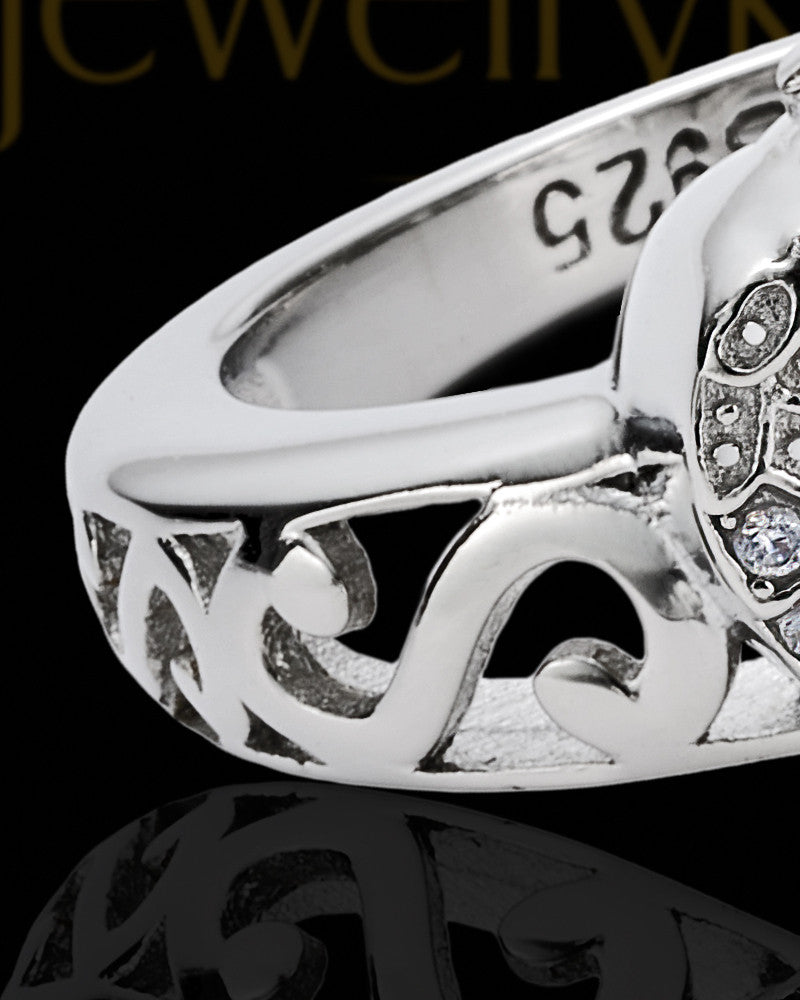 Ladies Sterling Loved Eternally Ring Keepsake Jewelry