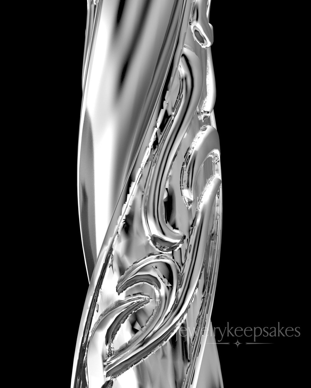 Sterling Silver Turned Cylinder Permanently Sealed Waterproof Cremation Jewelry