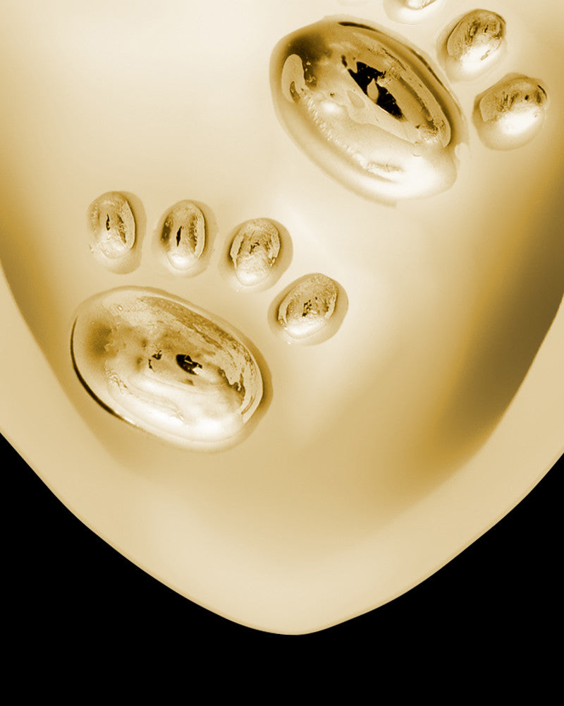 Cremation Jewelry Gold Plated By Your Side Heart Keepsake