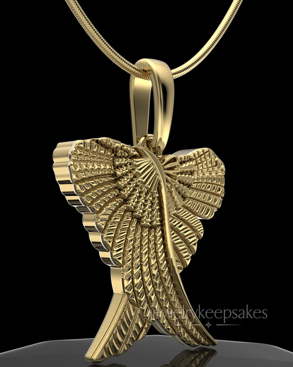 Gold Sterling Silver Virtuous Permanently Sealed Waterproof Jewelry Urn