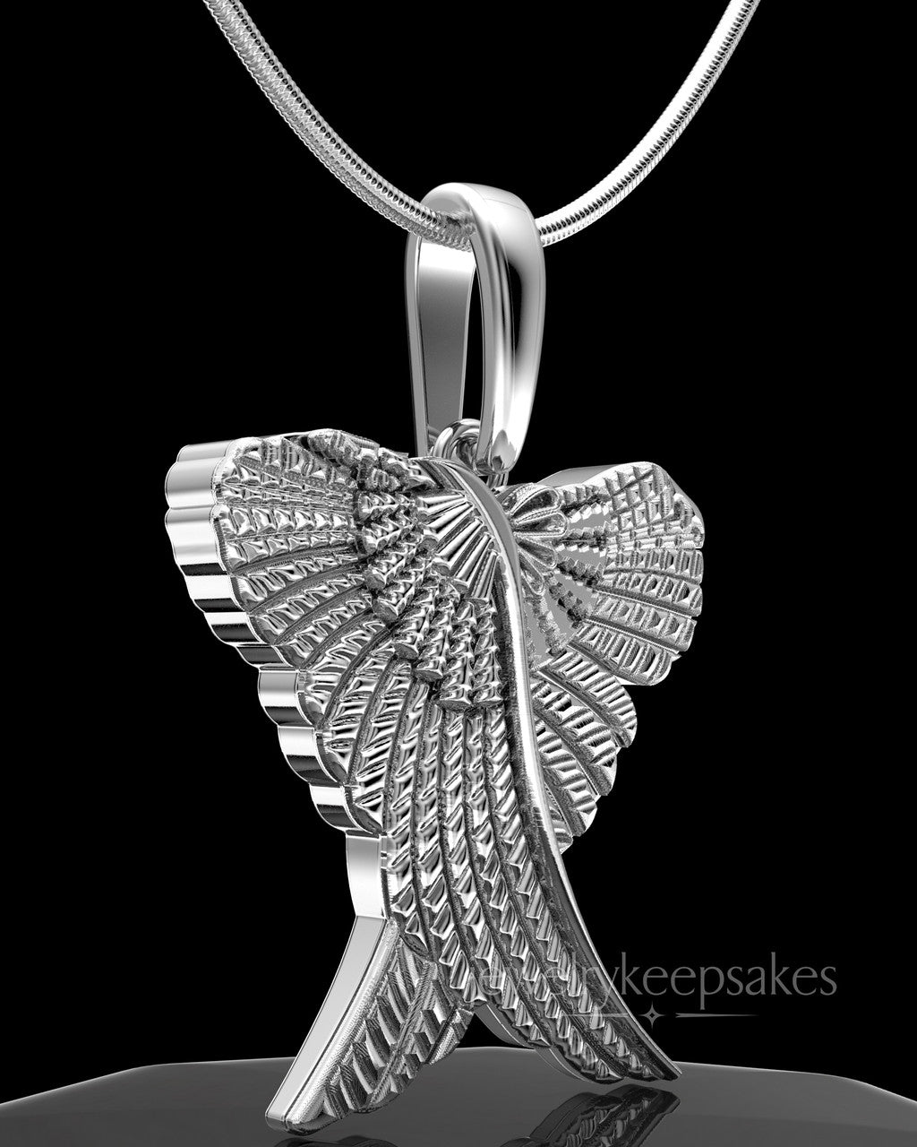 Sterling Silver Virtuous Permanently Sealed Waterproof Jewelry Urn