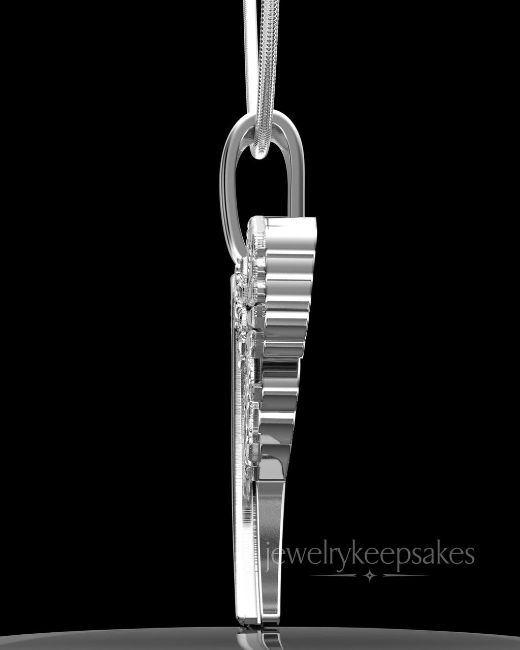 Sterling Silver Virtuous Permanently Sealed Waterproof Jewelry Urn