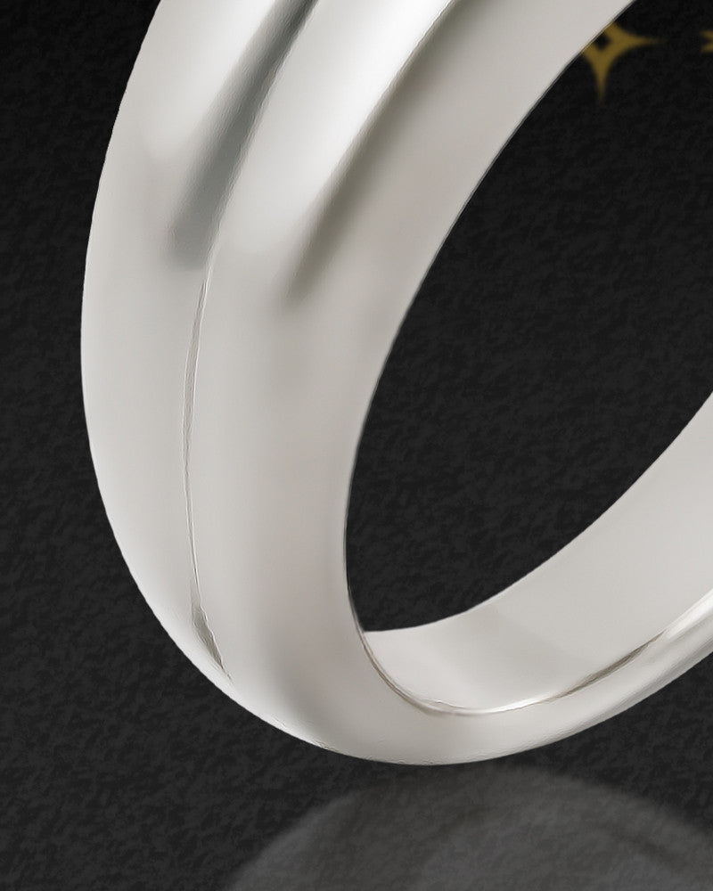 Men's 14k White Gold Pacific Keepsake Ring