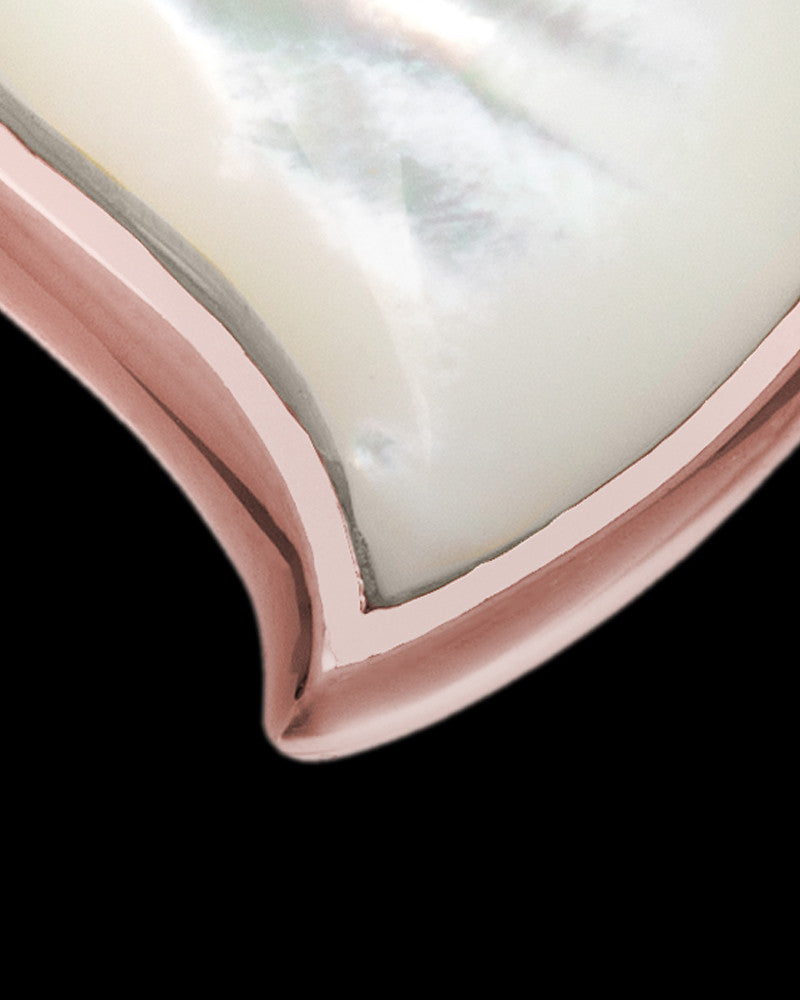 Cremated Remains Jewelry 14K Rose Gold Dewy Heart
