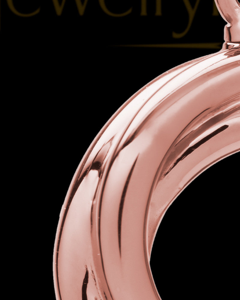 Urn Pendant 14K Rose Gold Ringed Eternity