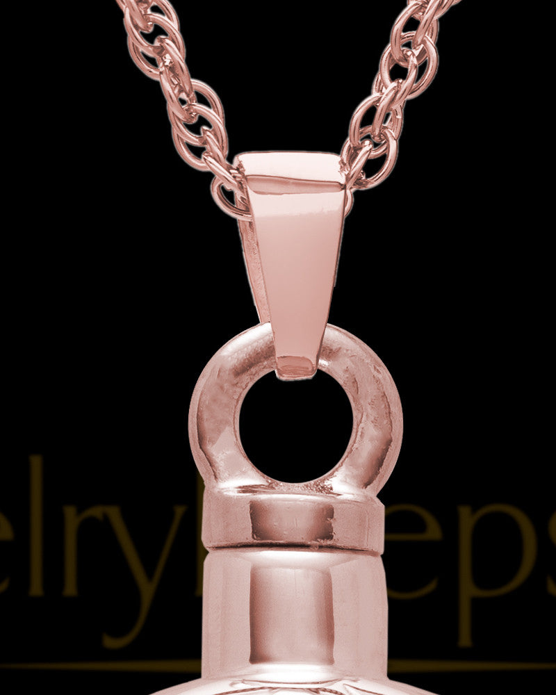 Keepsake Pendant Starburst 14K Rose Gold
