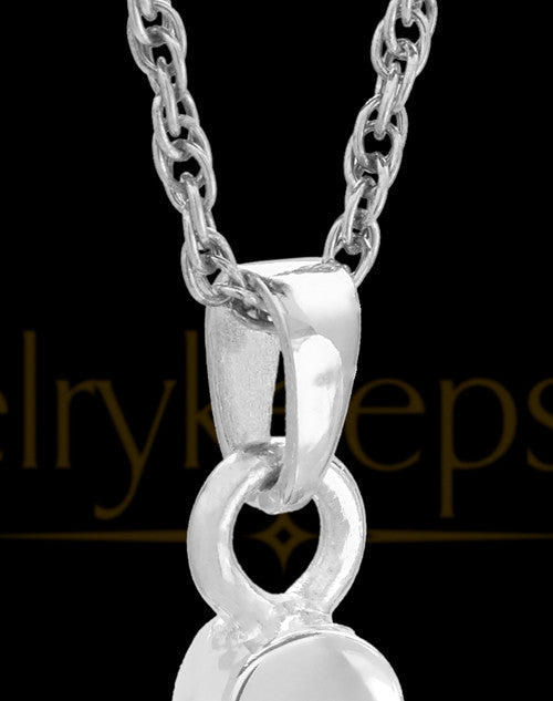 Remembrance Jewelry Sterling Silver Ice Hockey Keepsake