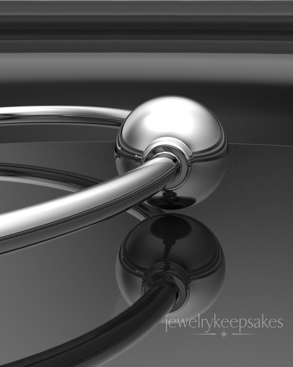 Sterling Silver Permanently Sealed Waterproof Fixed Cape Bracelet