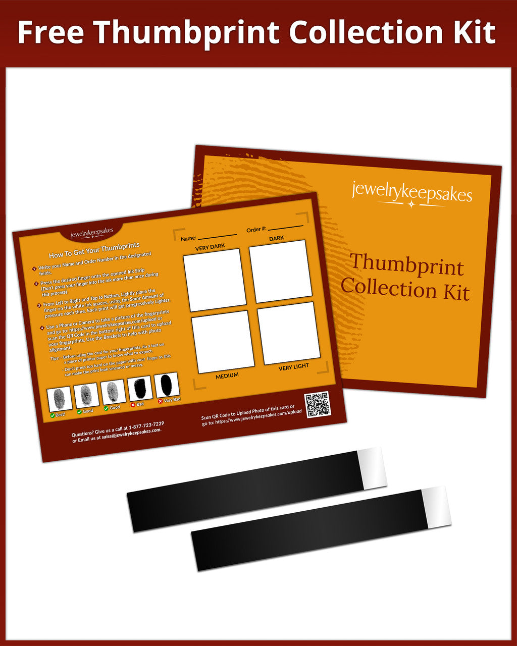 Dog Tag Thumbprint Rose Gold Plated Pendant
