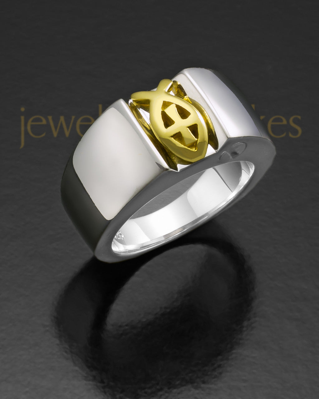 Men's Silver Devout Ring for Ashes