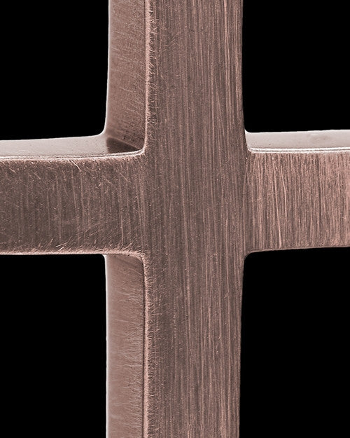Remembrance Pendant Stainless Steel Antique Copper Memorable Cross