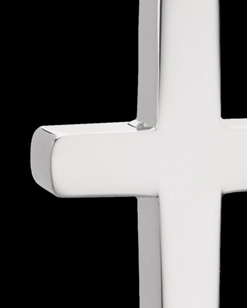 Stainless Cremains Locket December Memorable Cross - Eternity Collection