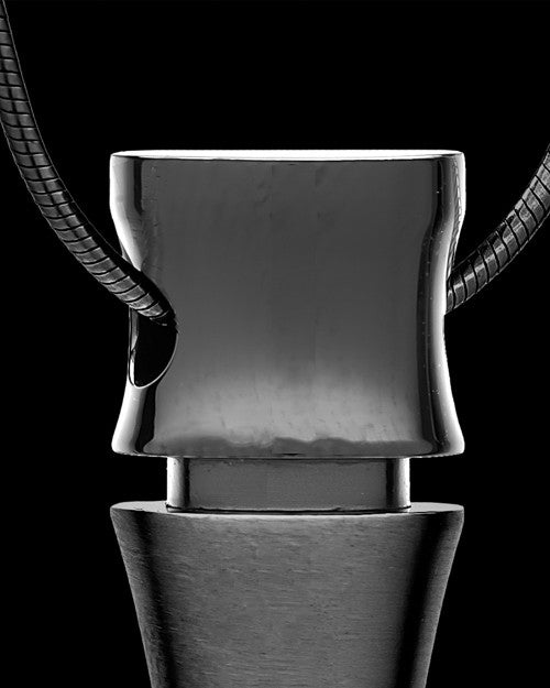 Remembrance Jewelry Black Stainless Mighty Cylinder