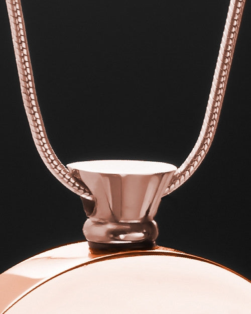 Funeral Jewelry Stainless Rose Gold Plated Affection Ring