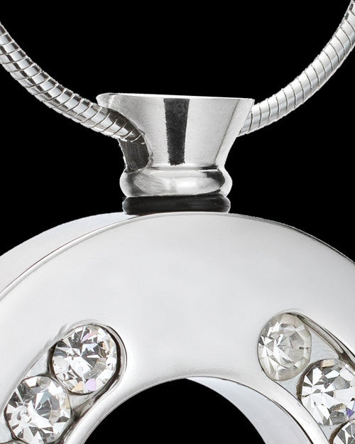 Funeral Jewelry Stainless Silver Affection Ring