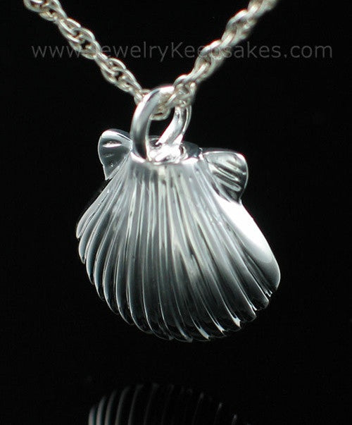 Necklace Urn Sterling Silver Sea Shell