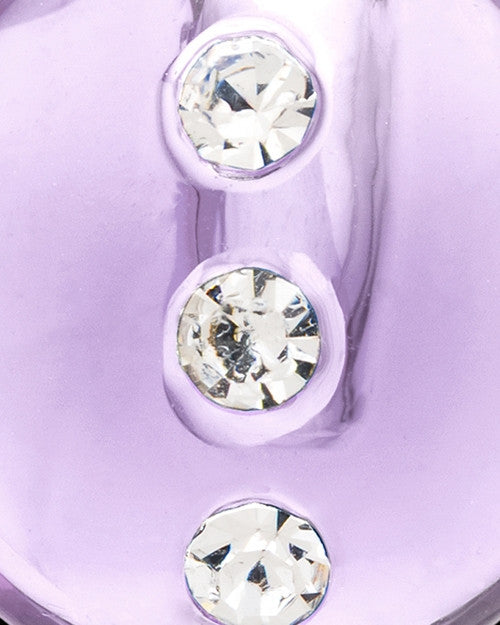 Cremation Jewelry Lavender Security Glass Locket