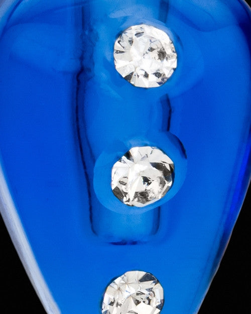 Cremation Necklace Indigo Joyful Glass Locket
