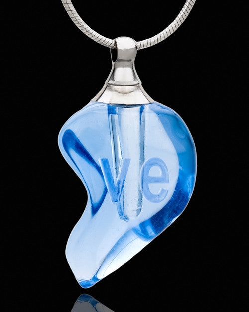 Tranquil Moments Double Hearts Glass Locket