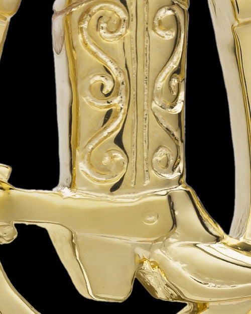 Memorial Pendant Gold Plated Giddy Up