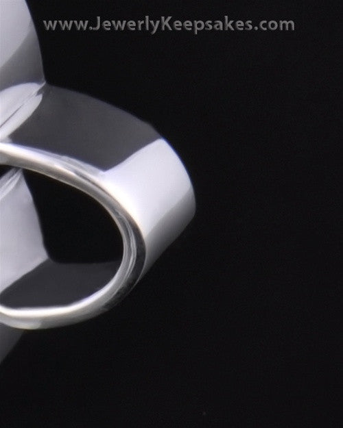 Memorial Keepsake Sterling Silver Celtic Cross Keepsake