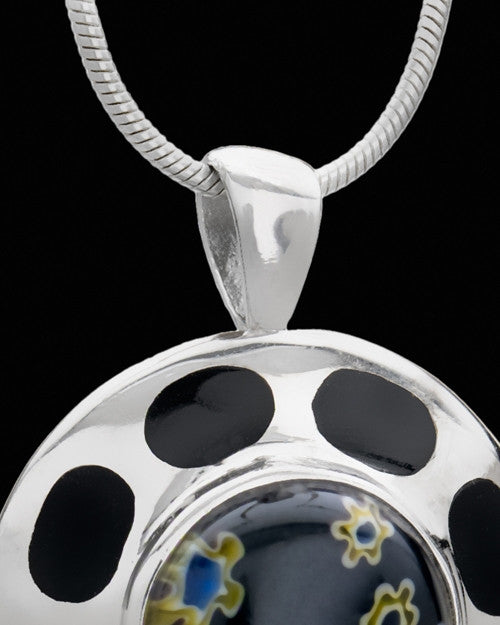 Ash Locket Sterling Silver Grand Round Keepsake