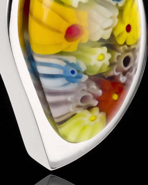 Stainless Steel Visions of Spring Keepsake Pendant