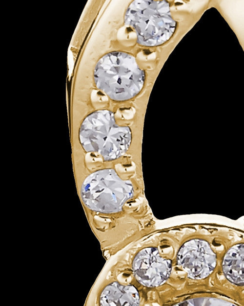 Gold Plated Always Cremation Urn Pendant