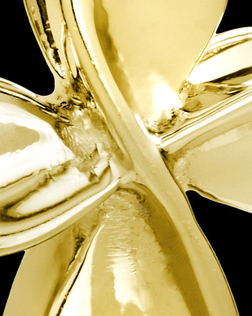 Gold Plated Timeless Cross Cremation Urn Pendant