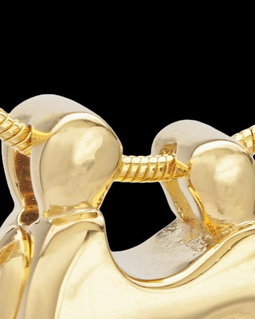Gold Plated Connections Cremation Urn Pendant