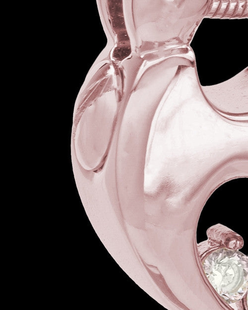 Rose Gold Plated Connections Cremation Urn Pendant