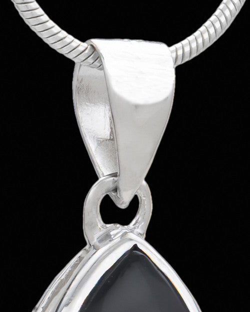 Silver Plated Optimistic Cremation Urn Pendant