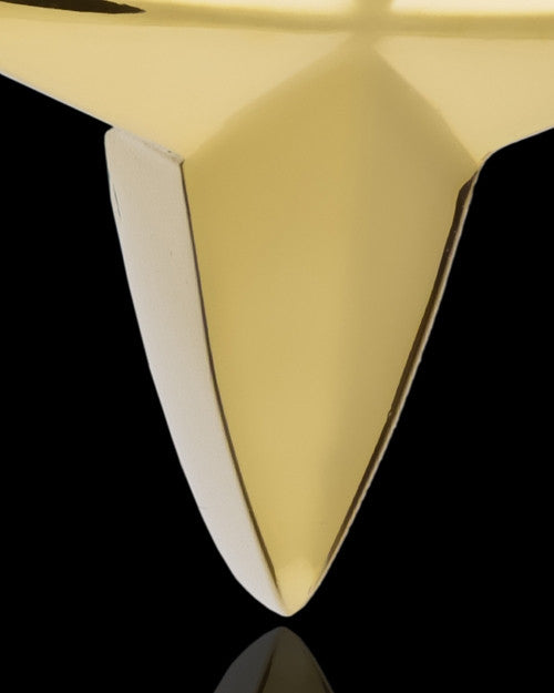 Gold Plated Fancy Cross Urn Pendant