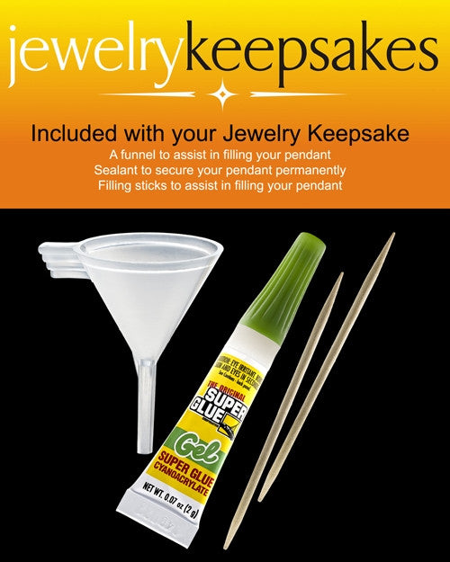 14k Gold Captivating Cylinder Keepsake