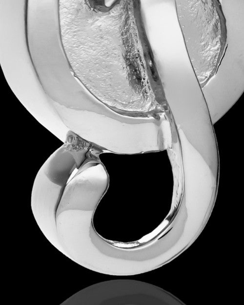 Sterling Silver Music to My Heart Cremation Necklace