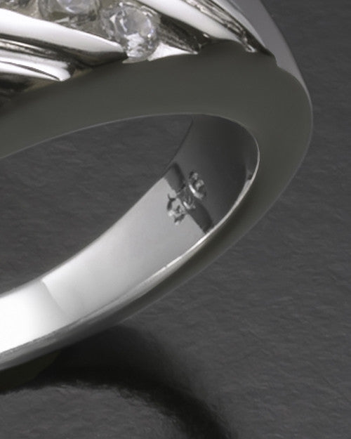Ladies Silver Tender Cremation Ring