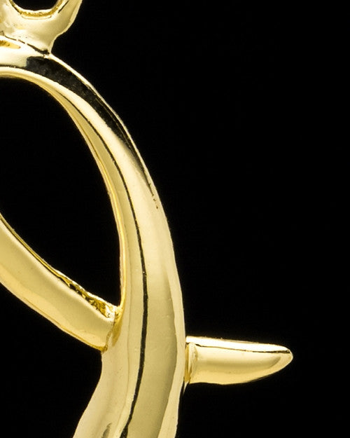 Gold Plated "I" Keepsake Jewelry