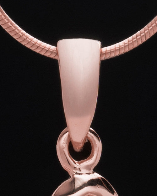 Rose Gold Plated "U" Keepsake Jewelry