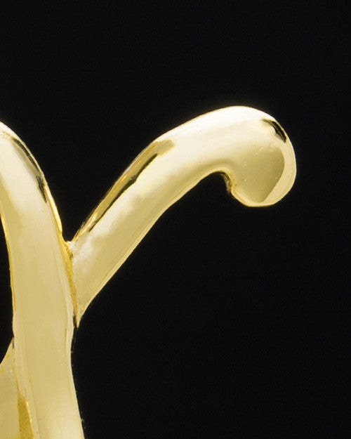 Gold Plated "X" Keepsake Jewelry