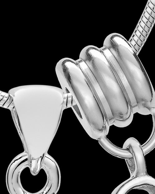 Sterling Silver Gentle Heart December Urn Pendant