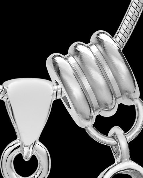 Sterling Silver Gentle Heart October Urn Pendant