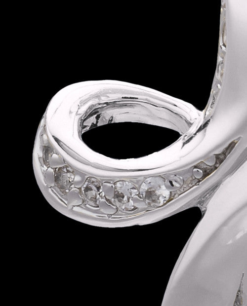 Sterling Silver June Fluid Cross Keepsake Jewelry